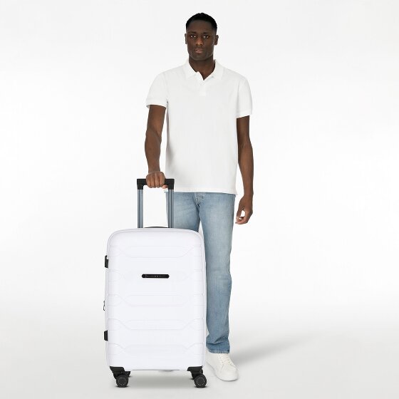 Polestream Strz by Asteroid 4 wheels Trolley M 64 cm with expansion pleat