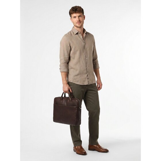 Jost Glasgow Briefcase Genuine Leather 40 cm Laptop compartment