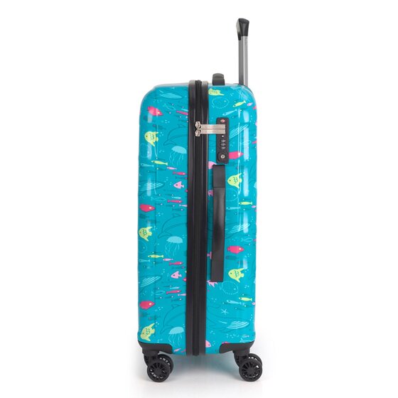Gabol Acqua 4 wheels Trolley M 66 cm