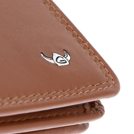 Golden Head Polo Wallet RFID protection Genuine Leather 12.5 cm