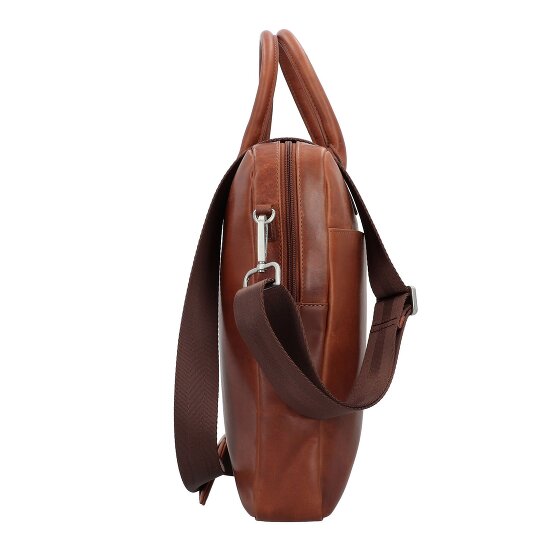 Esquire Dallas Briefcase Leather 38.5 cm Laptop compartment