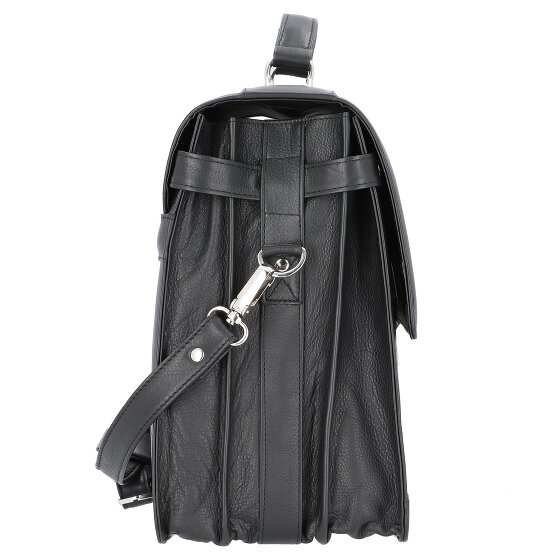 Alassio Monza briefcase leather 38 cm laptop compartment