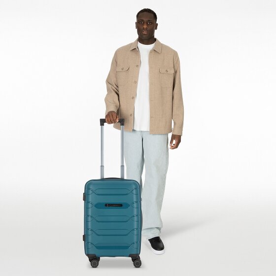 Polestream Strz by Asteroid 4 wheels Cabin trolley 55 cm