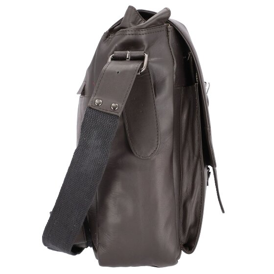 Pride and Soul Neo messenger bag leather 33 cm laptop compartment