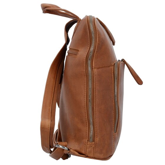 The Chesterfield Brand Wax Pull Up City Backpack Leather 28 cm