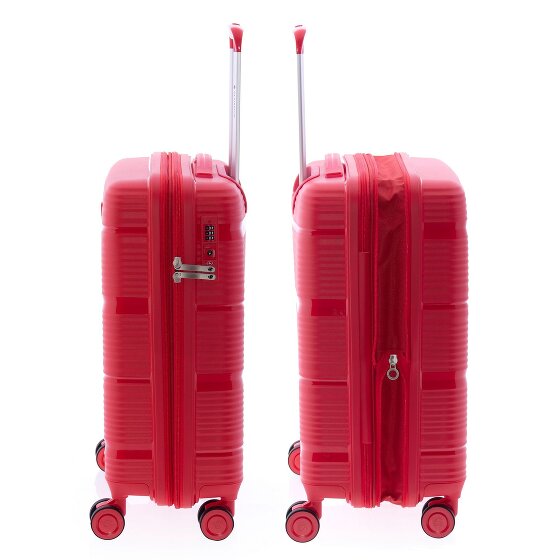 Gladiator 0800 4 wheels Trolley 55 cm with expansion pleat