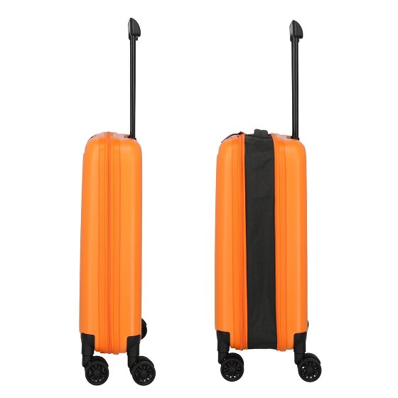 Travelite Basics foldable 4-roll cabin trolley 55 cm
