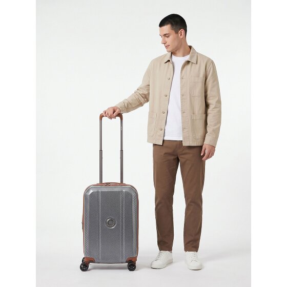 Delsey Paris Helium Ultimate 4 wheels Cabin suitcase 55 cm Expandable