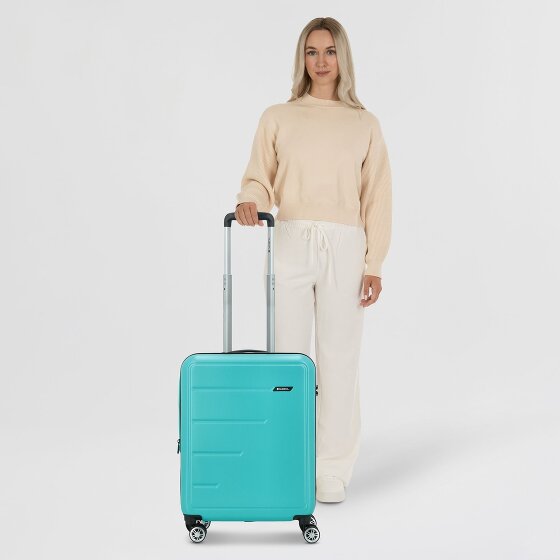 Gabol Future Plus 4 wheels Cabin trolley 55 cm with expansion pleat