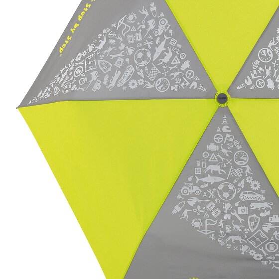 Step by Step Children pocket umbrella 22 cm with reflective elements
