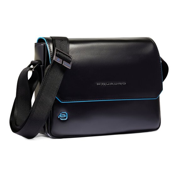 Piquadro Blue Square Messenger Leather 23 cm