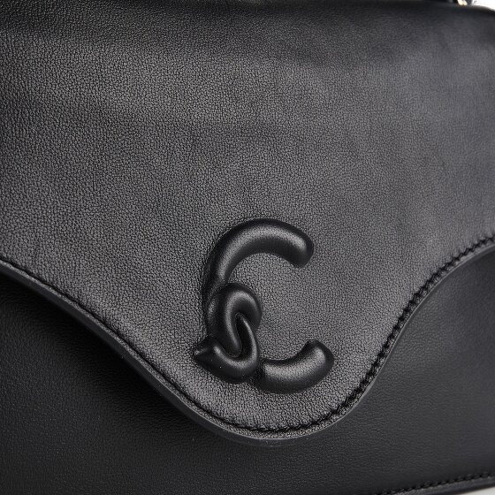 Coccinelle C-Me Shoulder Bag Genuine Leather 26 cm
