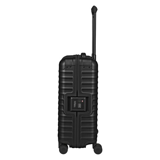 Titan Eternity 4-wheel Cabin suitcase, S, Aluminum, 55 cm