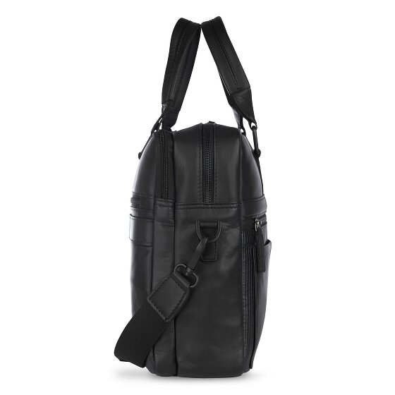 Bugatti Joel Briefcase Leather 38 cm Laptop compartment