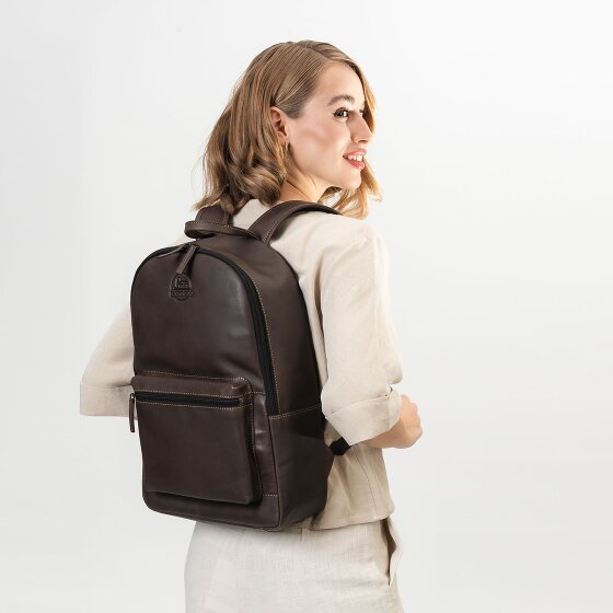 Farmhood Nashville Business backpack Leather 44 cm Laptop compartment