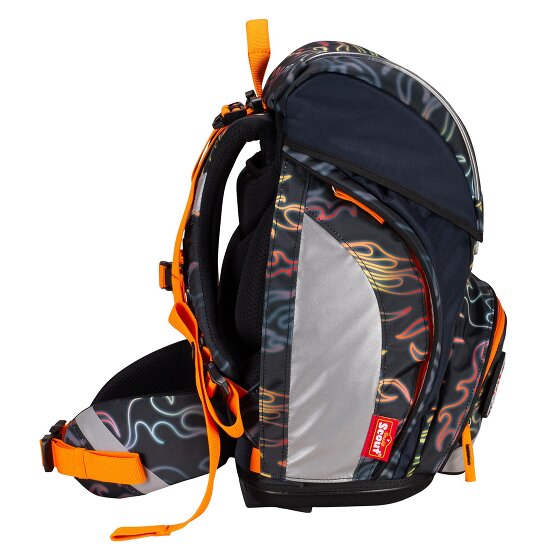 Scout Alpha Safety Light School bag set 5-piece