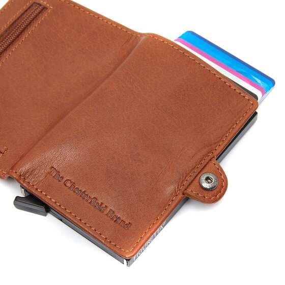 The Chesterfield Brand Baldwin Credit card case RFID protection Leather 6.5 cm