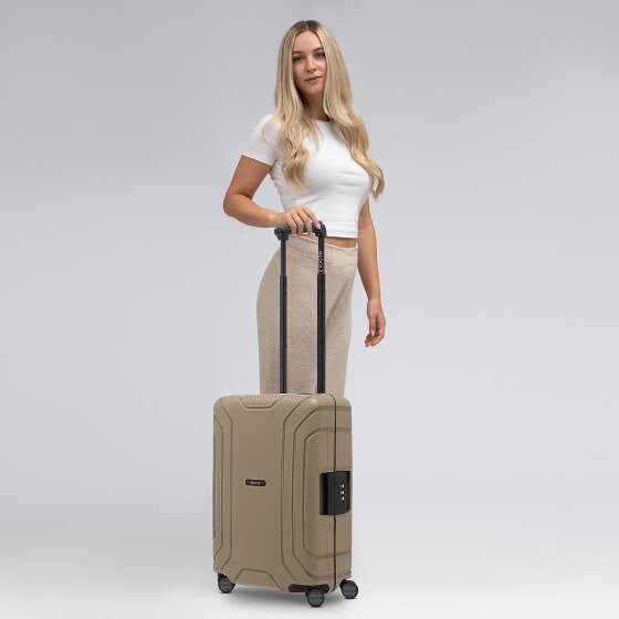 Redolz Essentials 15 4-roll cabin trolley 55 cm with three-point closure