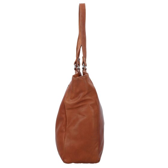 The Chesterfield Brand Wax Pull Up Shoulder Bag Leather 36 cm Laptop compartment
