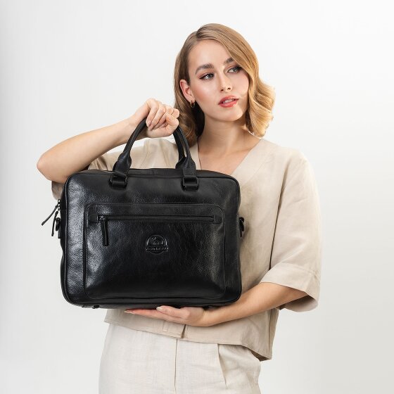 Farmhood Memphis Briefcase Leather 38.5 cm Laptop compartment
