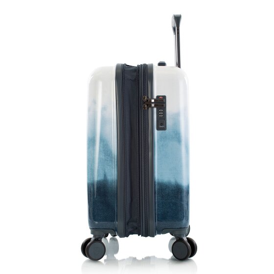 Heys Black Camo 4 wheels Cabin trolley S 53 cm with expansion pleat