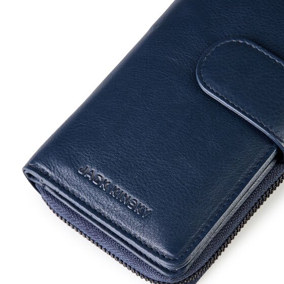 Jack Kinsky Livorno 1026 Wallet RFID protection Genuine Leather 19 cm