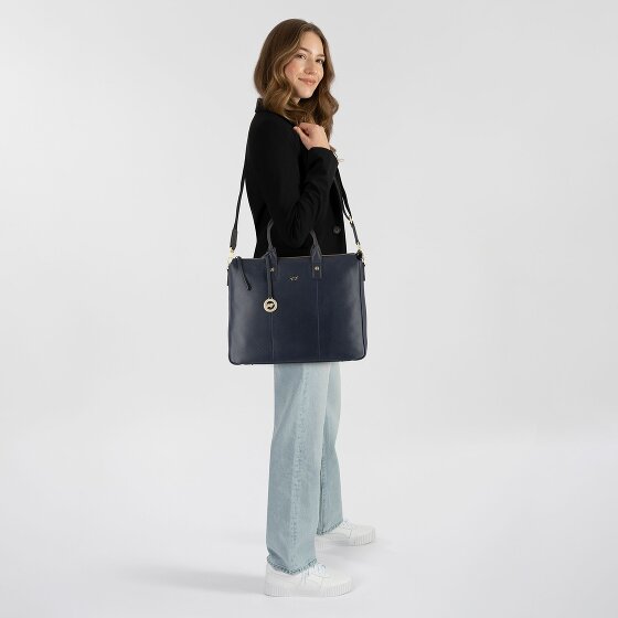 Braun Büffel Hanna Shopper Bag Genuine Leather 39 cm Laptop compartment