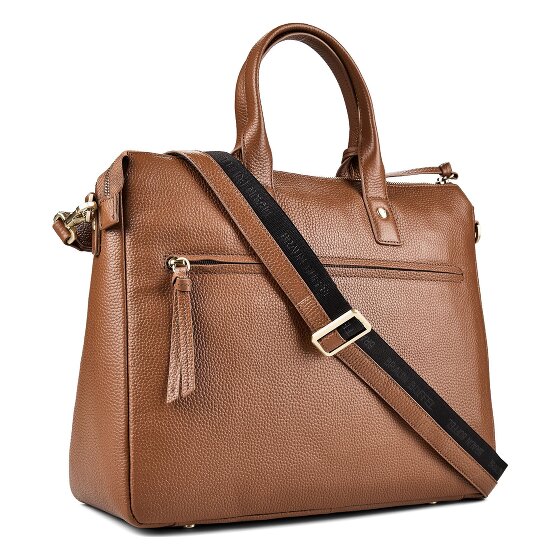 Braun Büffel Hanna Shopper Bag Genuine Leather 39 cm Laptop compartment