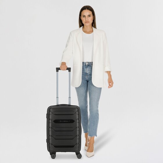 Polestream Strz by Asteroid 4 wheels Cabin trolley 55 cm