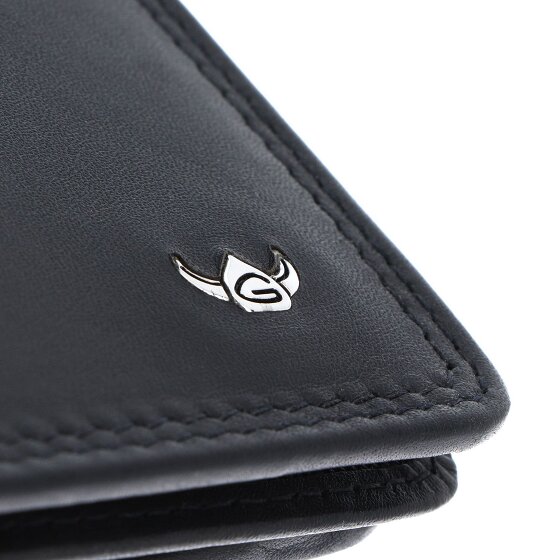 Golden Head Polo Wallet RFID protection Genuine Leather 12 cm