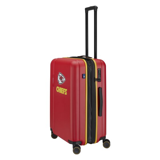 Travelite travelite x NFL 4 wheels Trolley M 67 cm Expandable