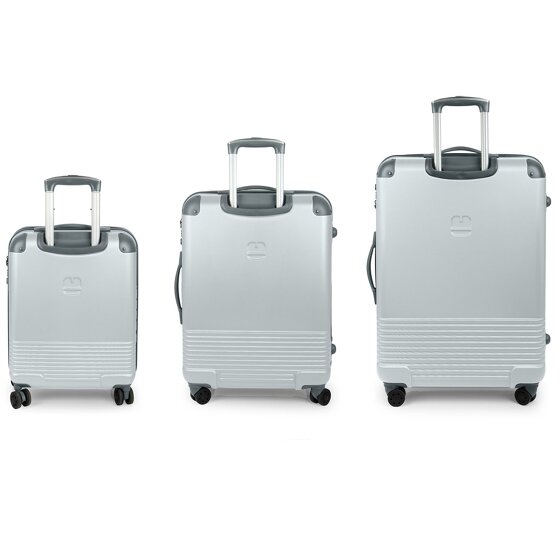Gabol Balance XP 4 wheels Suitcase set 3-piece with expansion pleat