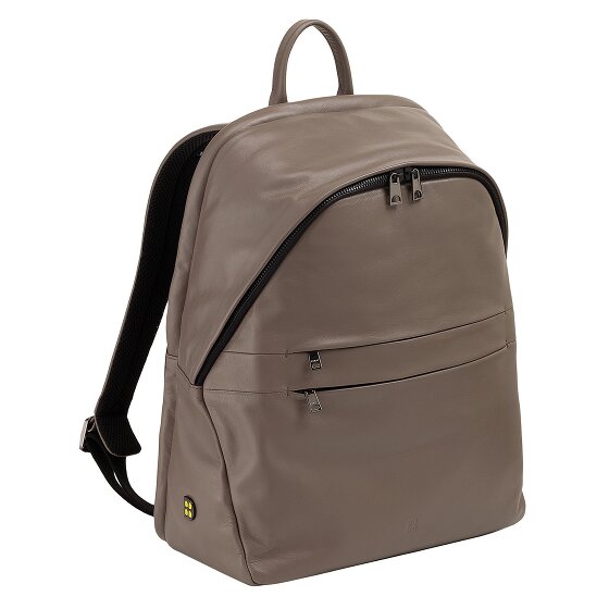DuDu New York Daypack Genuine Leather 41 cm Laptop compartment