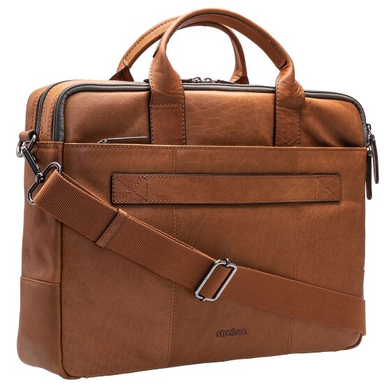 Strellson Hyde Park Briefcase Leather 39 cm Laptop compartment
