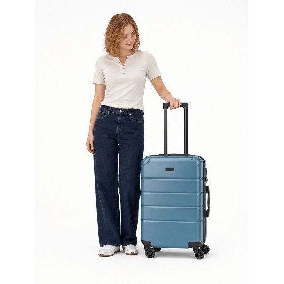 Police Dublin 4 wheels Trolley M 64 cm Expandable