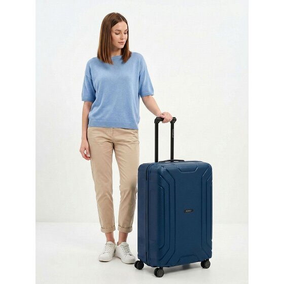 Redolz Essentials 15 4-wheel trolley 65 cm with three-point closure