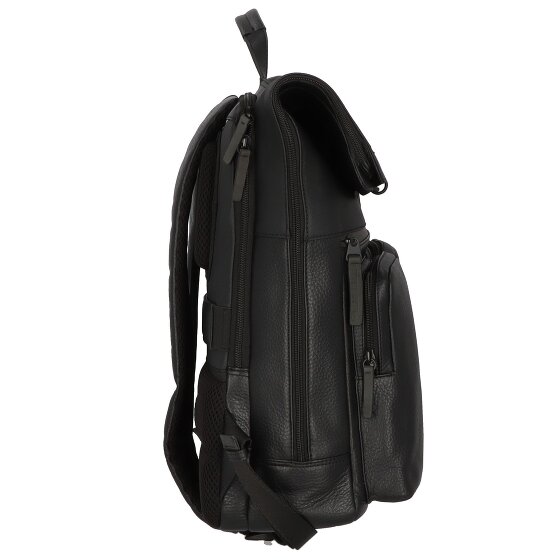 Jost Stockholm backpack leather 45 cm laptop compartment