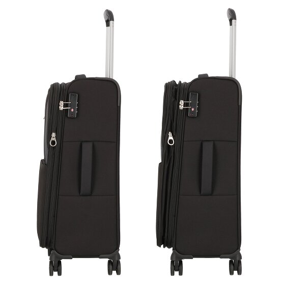 American Tourister Star Max 4 wheels Suitcase set 3-piece with expansion pleat