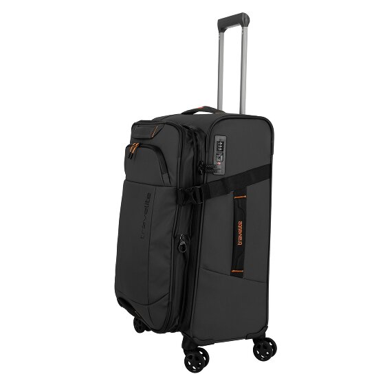 Travelite Briize 4 wheels Trolley M 67 cm with expansion pleat