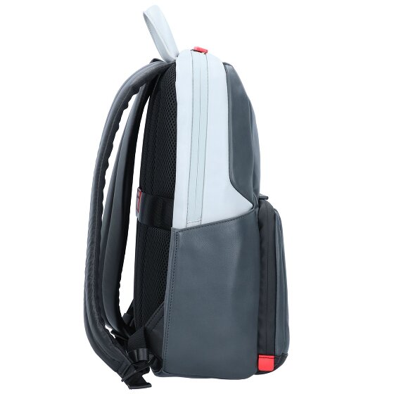 Piquadro Urban backpack leather 39 cm laptop compartment