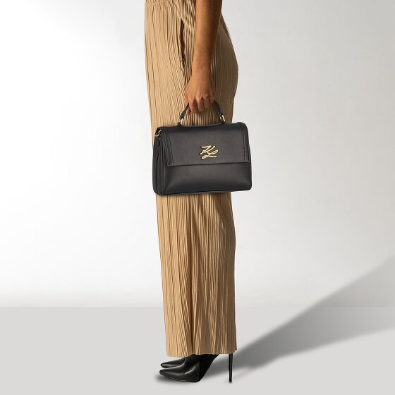 Karl Lagerfeld Autograph Handbag Leather 24 cm