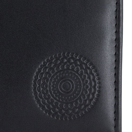 oxmox Leather Wallet RFID protection Genuine Leather 12 cm
