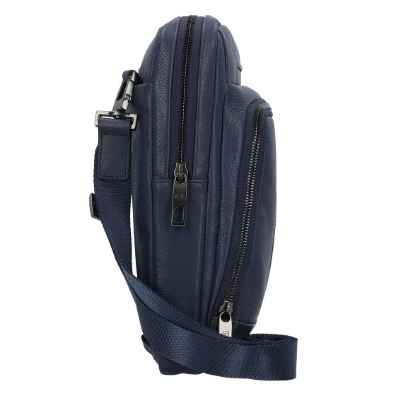 Piquadro Carl Shoulder bag Leather 22 cm