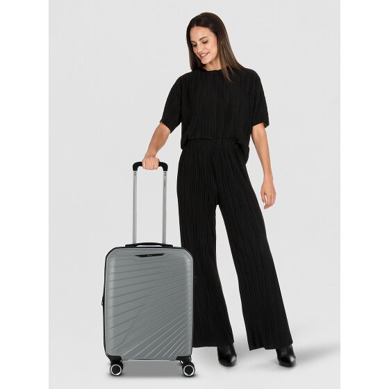 Benzi 5808 4 wheels Cabin trolley 55 cm with expansion pleat