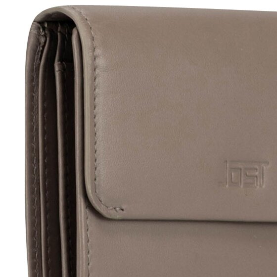 Jost Arva Wallet RFID protection Genuine Leather 12 cm