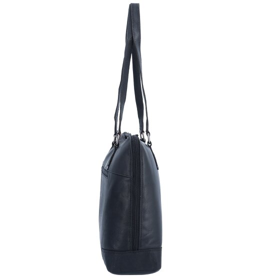 The Chesterfield Brand Wax Pull Up Shoulder Bag Leather 37 cm Laptop compartment