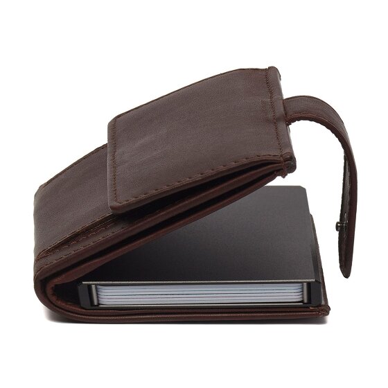 The Chesterfield Brand Leipzig Credit card case RFID protection Leather 7.5 cm