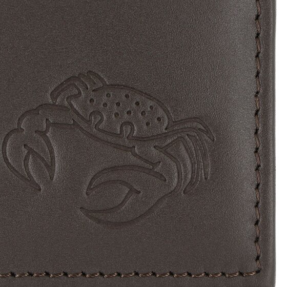 oxmox Leather Wallet RFID protection Genuine Leather 11 cm