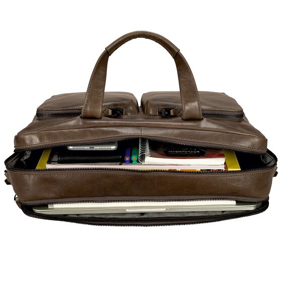 Leonhard Heyden Porto Briefcase Leather 39 cm