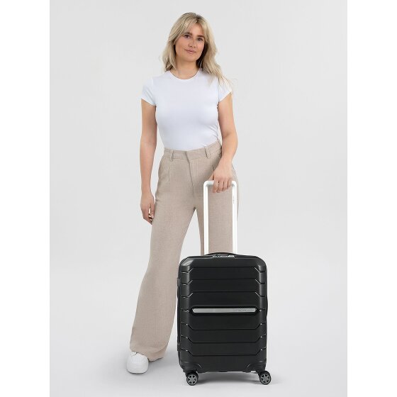 Samsonite Flux 4 wheels Cabin trolley 55 cm with expansion pleat